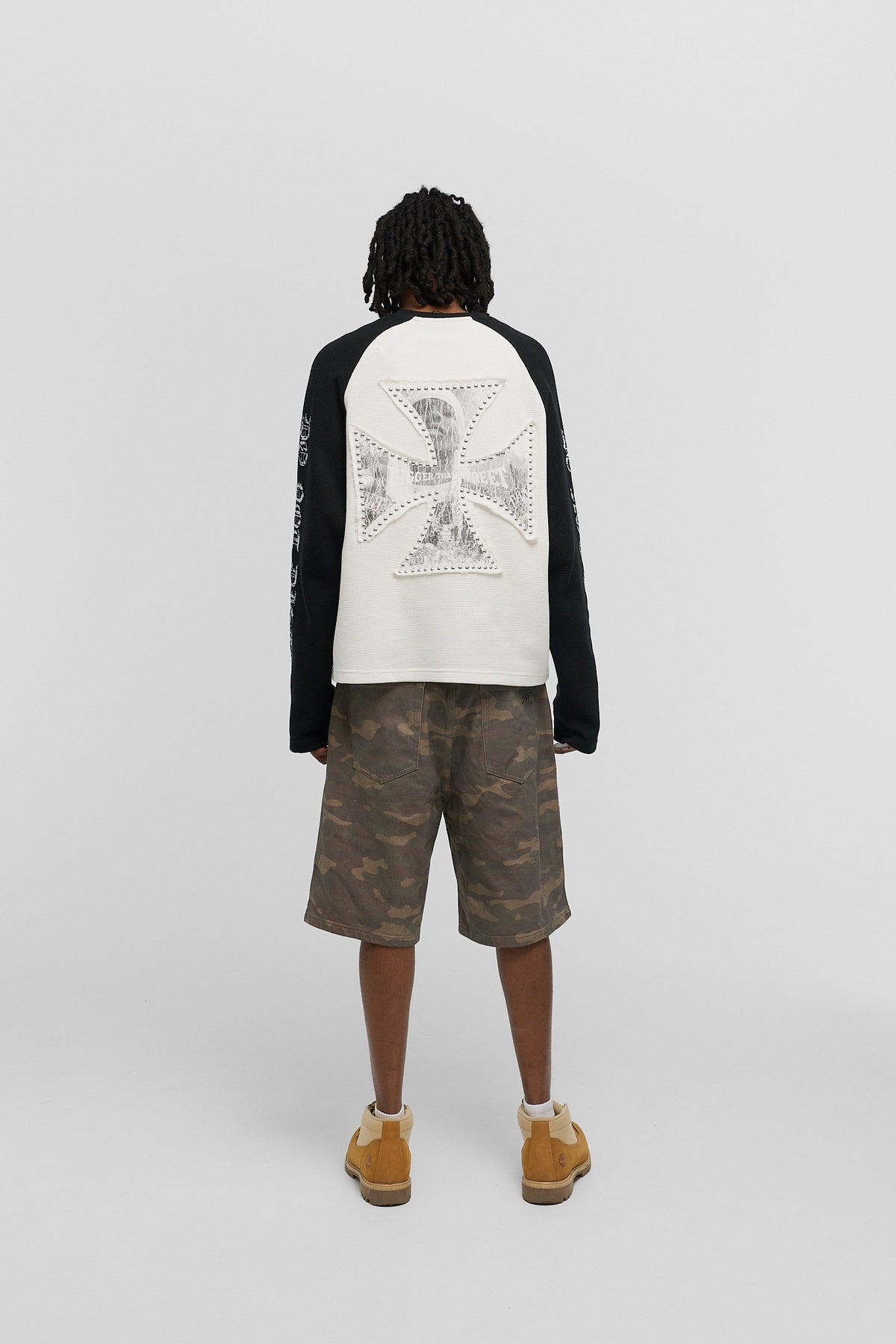 DND Waffle Longsleeve back view